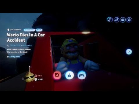 Wario Dies in a Car Crash