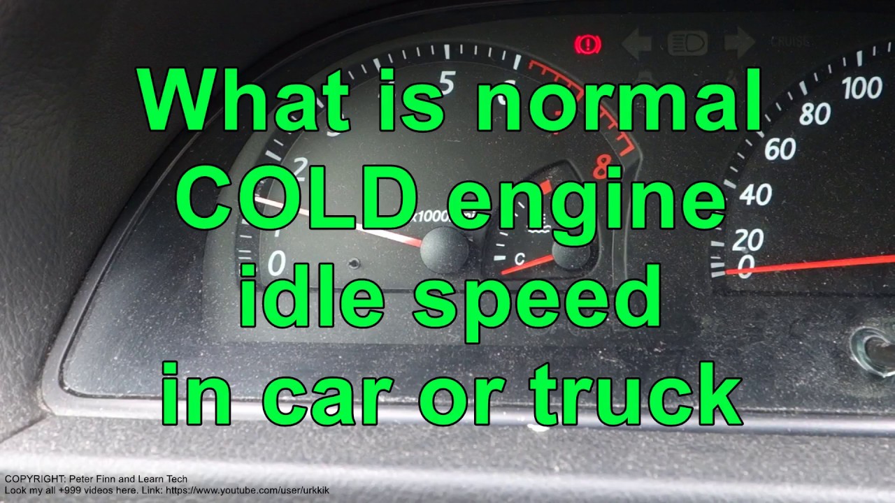 What Rpm Should My Car Idle at