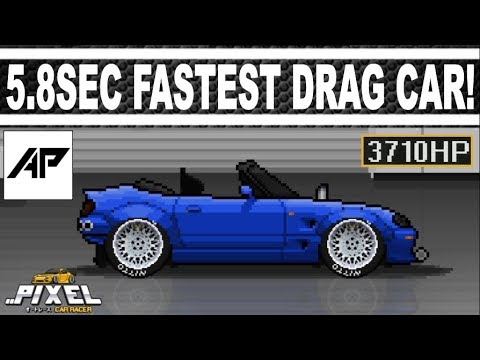 Best Car for Drag Racing in Pixel Car Racer