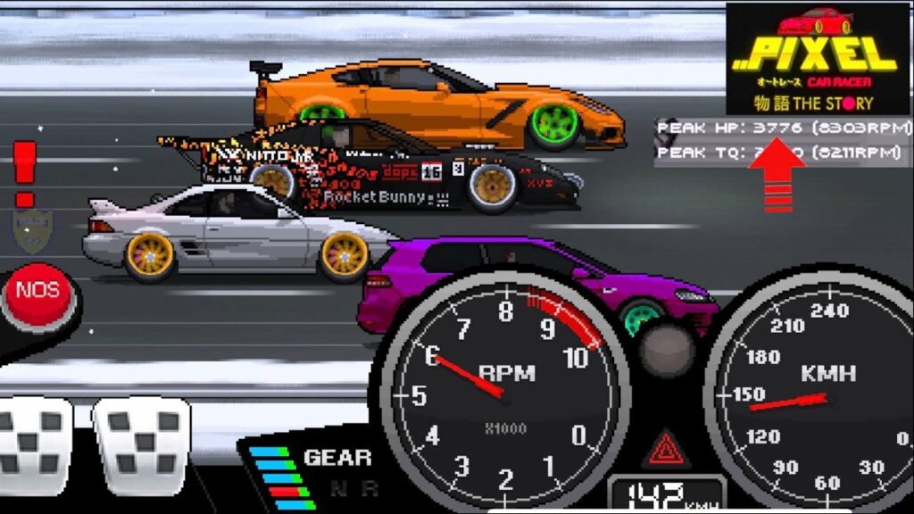 Good Cars in Pixel Car Racer