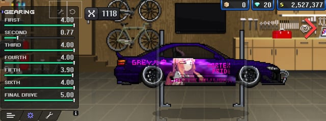 Car Pixel Racer